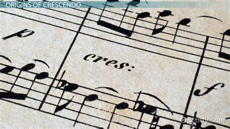 crescendo definition in music: The crescendo of emotion in literature